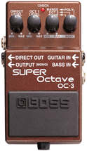 Pedal Boss Oc-3 Super Octave